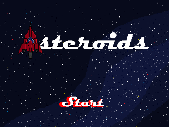 Asteroids menu